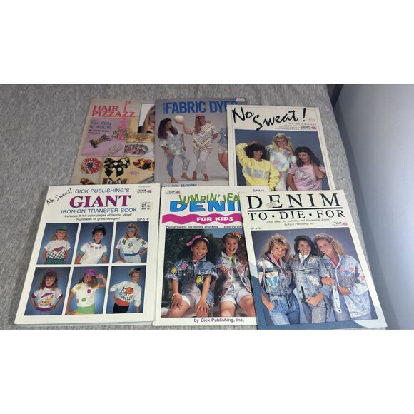 Jumpin Jeans Denim For Kids Tulip Productions Lot Of Magazines Paperback - Picture 1 of 9